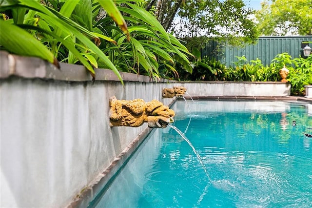 2425 Coliseum St, New Orleans, LA 70130 - view of pool with a fenced backyard and a fenced in pool