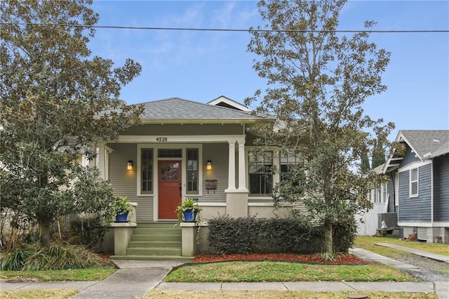 bungalow with a porch