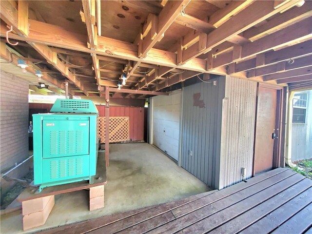 9028 Camille Ave, River Ridge, LA 70123 - below grade area featuring brick wall