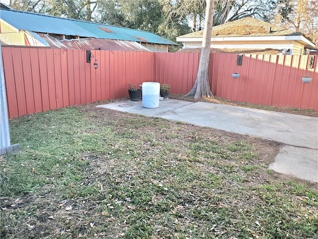 9028 Camille Ave, River Ridge, LA 70123 - view of yard with a patio area and fence