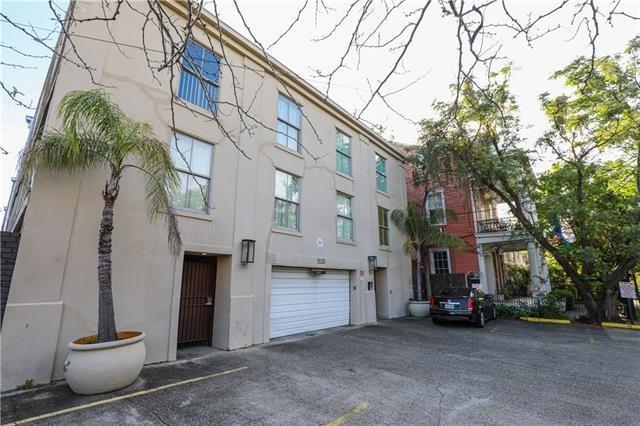 view of property featuring a garage