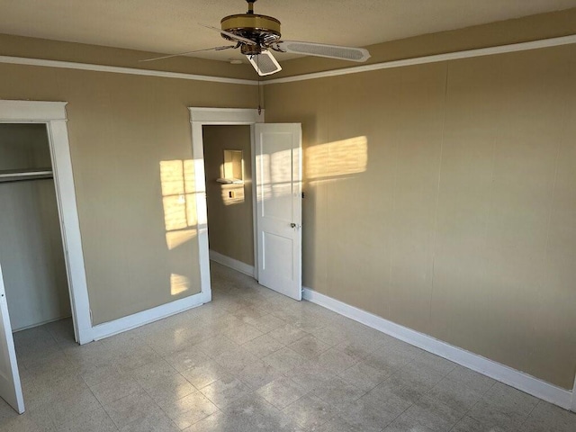 3526 Louisiana Ave Parkway, New Orleans, LA 70125 - unfurnished bedroom featuring ceiling fan