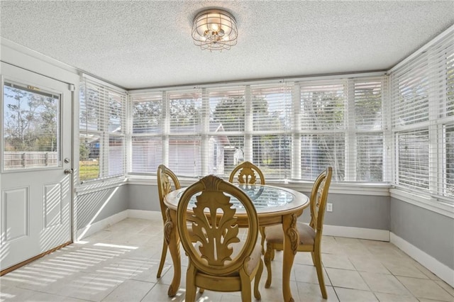 sunroom featuring a healthy amount of sunlight