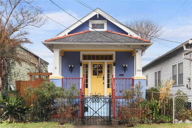 view of bungalow