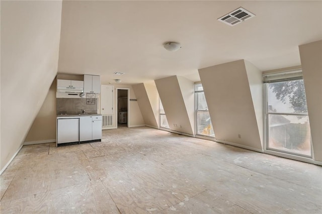 view of unfurnished living room