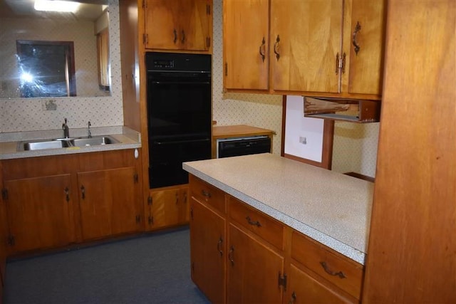1668 2nd St, Lutcher, LA 70071 - kitchen featuring black dishwasher and sink