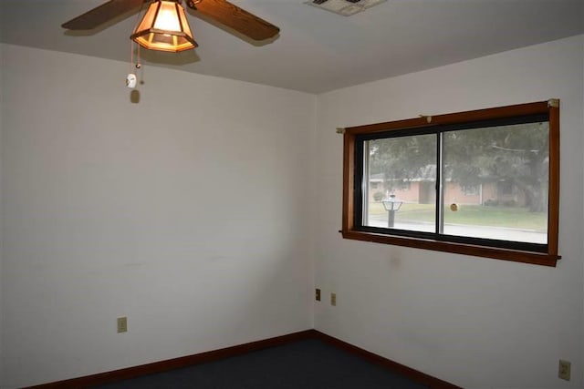 1668 2nd St, Lutcher, LA 70071 - spare room with ceiling fan