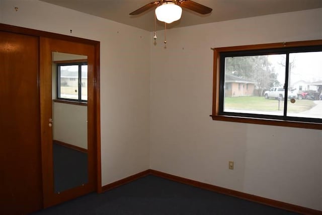 1668 2nd St, Lutcher, LA 70071 - spare room featuring ceiling fan