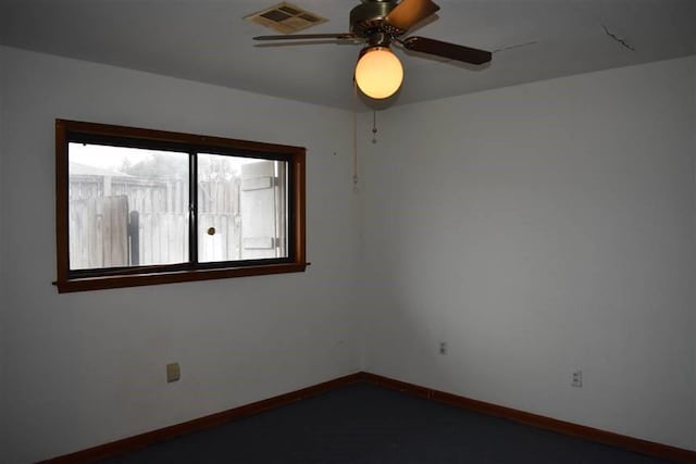 1668 2nd St, Lutcher, LA 70071 - empty room with ceiling fan