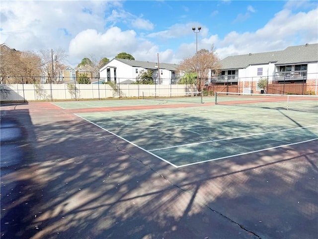 view of sport court