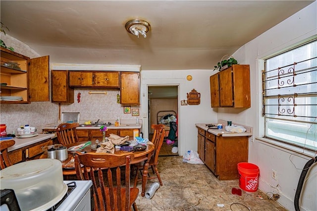 kitchen featuring plenty of natural light