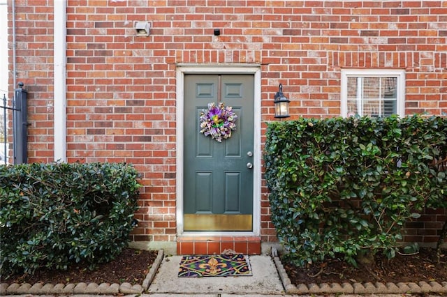 view of entrance to property