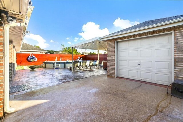 6900 Royal St, Arabi, LA 70032 - view of garage