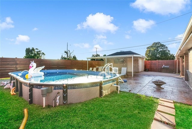 6900 Royal St, Arabi, LA 70032 - view of swimming pool featuring a patio area