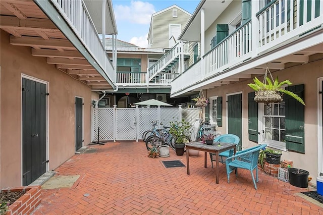 view of patio