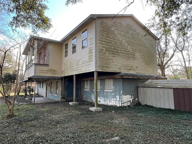 view of rear view of house