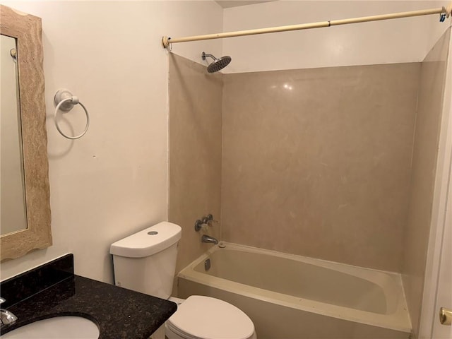 205 Hollow Rock Ct, Slidell, LA 70461 - full bath with shower / washtub combination, toilet, and vanity