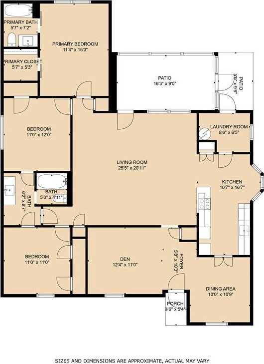 1751 Holiday Dr, New Orleans, LA 70114 - view of layout