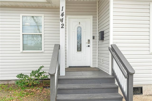 view of property entrance