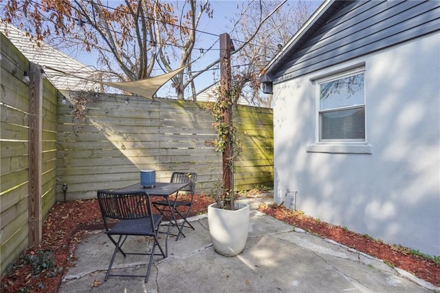 view of patio / terrace