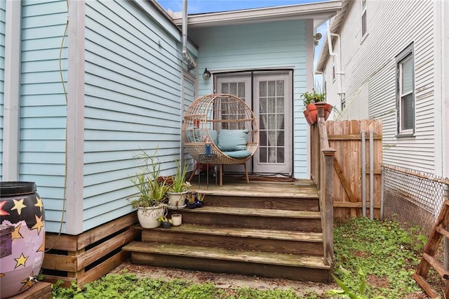 view of property entrance