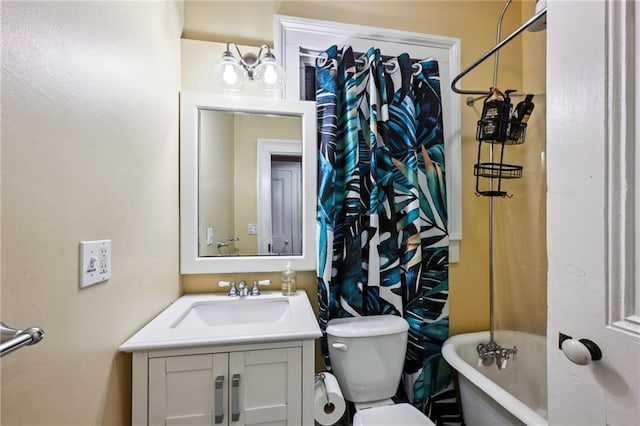 1555 N Miro St, New Orleans, LA 70119 - full bathroom with toilet and vanity