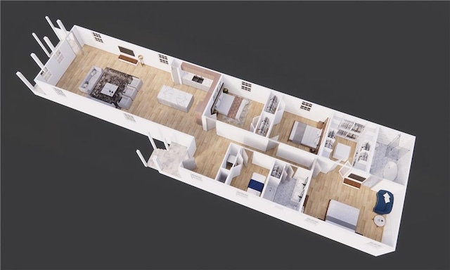 423 Diana St, New Orleans, LA 70114 - home floor plan