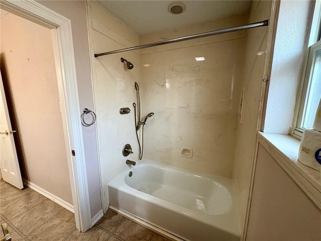 bathroom featuring shower / bathing tub combination