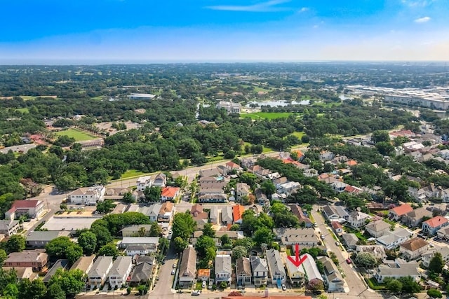 drone / aerial view