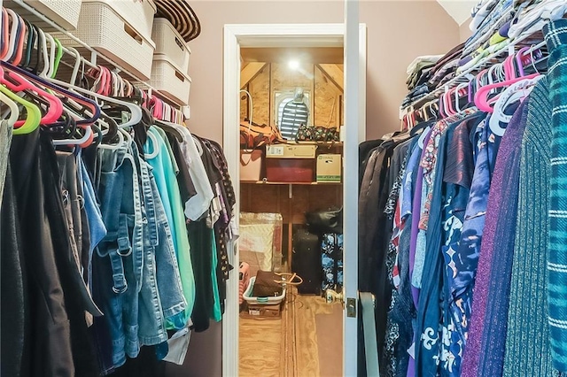 view of spacious closet