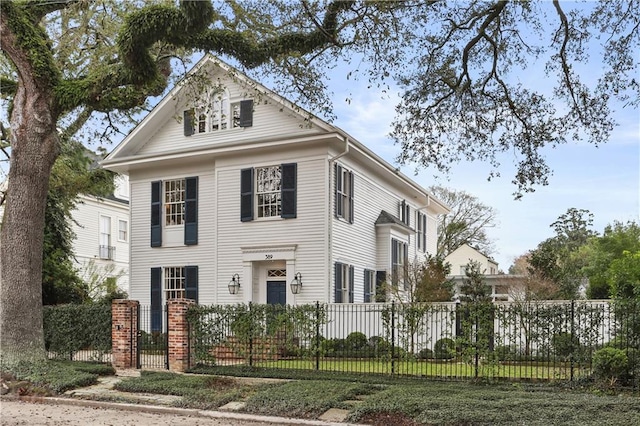 view of front of house