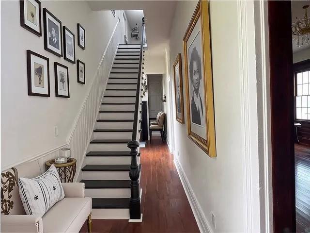 1608 Governor Nicholls St, New Orleans, LA 70116 - interior space featuring wood finished floors