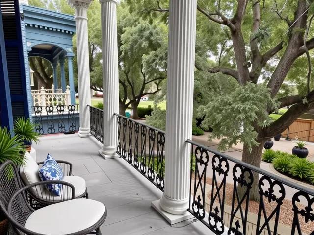 1608 Governor Nicholls St, New Orleans, LA 70116 - balcony featuring covered porch