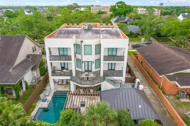 501 Emerald St, New Orleans, LA 70124 - birds eye view of property