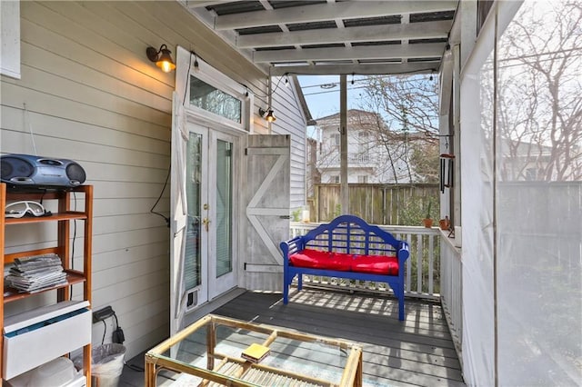 900 Delachaise St, New Orleans, LA 70115 - view of sunroom