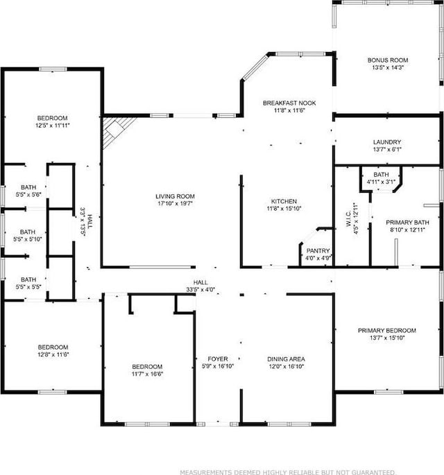 1220 Atalin St, Mandeville, LA 70448 - home floor plan