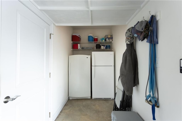 view of laundry room