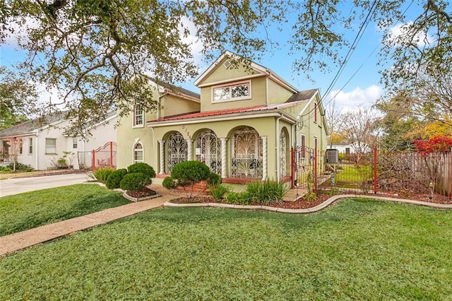5116 Franklin Ave, New Orleans, LA 70122 - mediterranean / spanish-style home with stucco siding