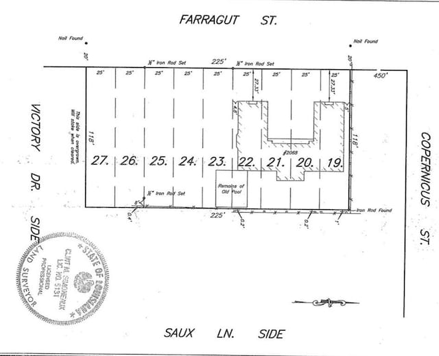 2068 Farragut St, New Orleans LA, 70114 land for sale