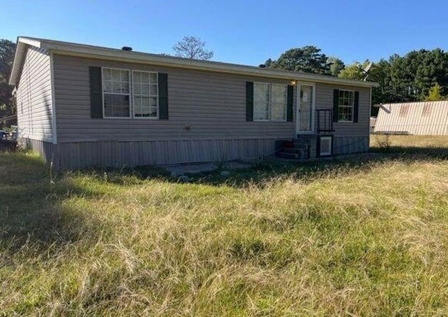 view of manufactured / mobile home