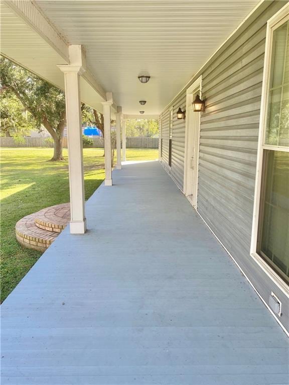 view of patio