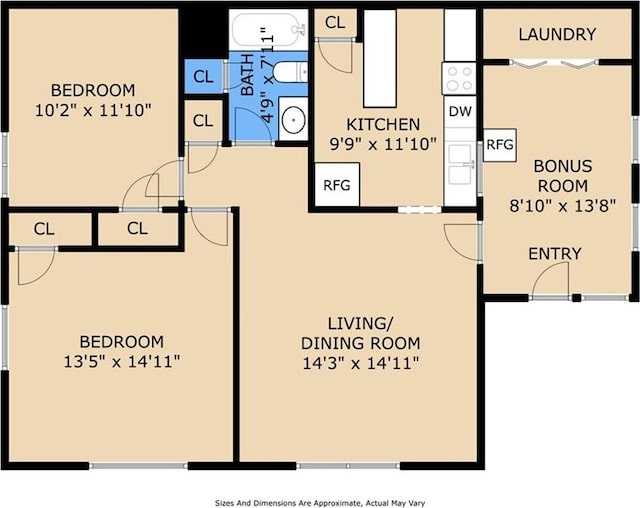 view of layout