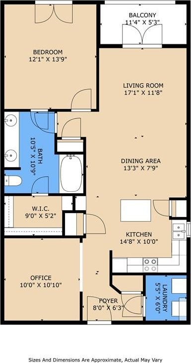 6765 Corporate Blvd Unit 2310, Baton Rouge, LA 70809 - view of home floor plan