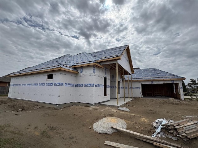 view of property under construction