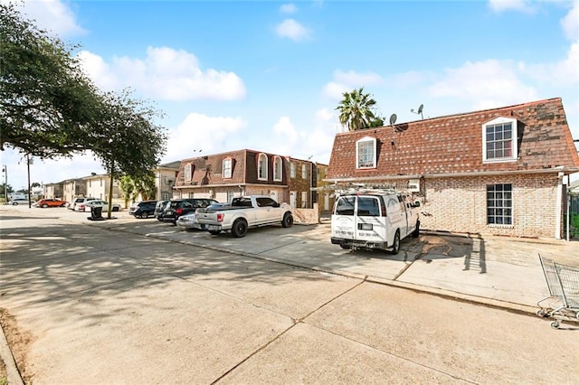 view of uncovered parking lot