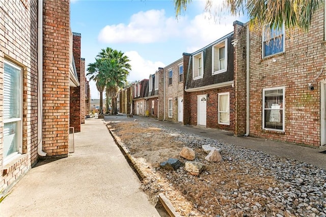 view of street with a residential view