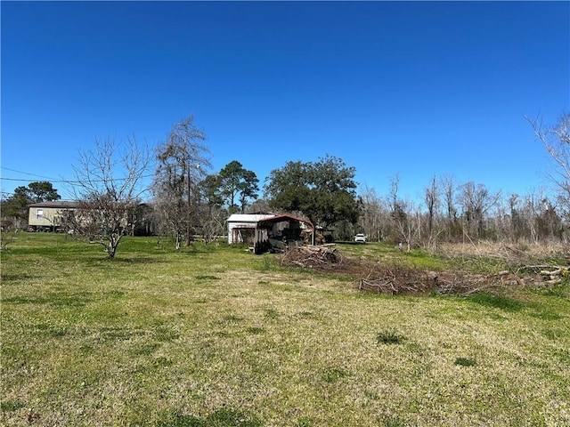 view of yard