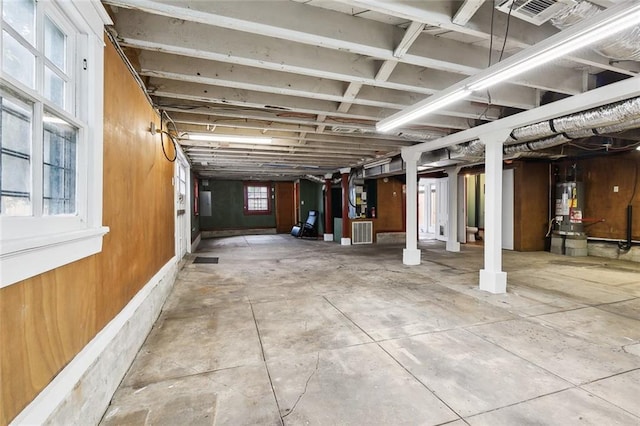 4500 S Rocheblave St, New Orleans, LA 70125 - basement with gas water heater