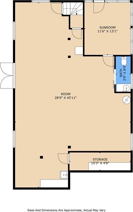 4500 S Rocheblave St, New Orleans, LA 70125 - property floor plan