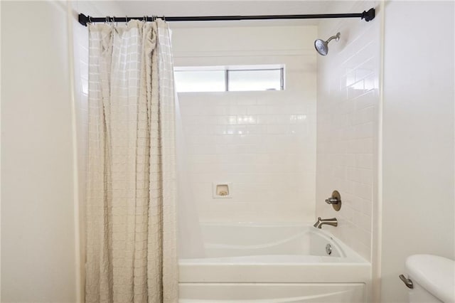 38 Moss Dr, La Place, LA 70068 - bathroom with toilet and shower / tub combo